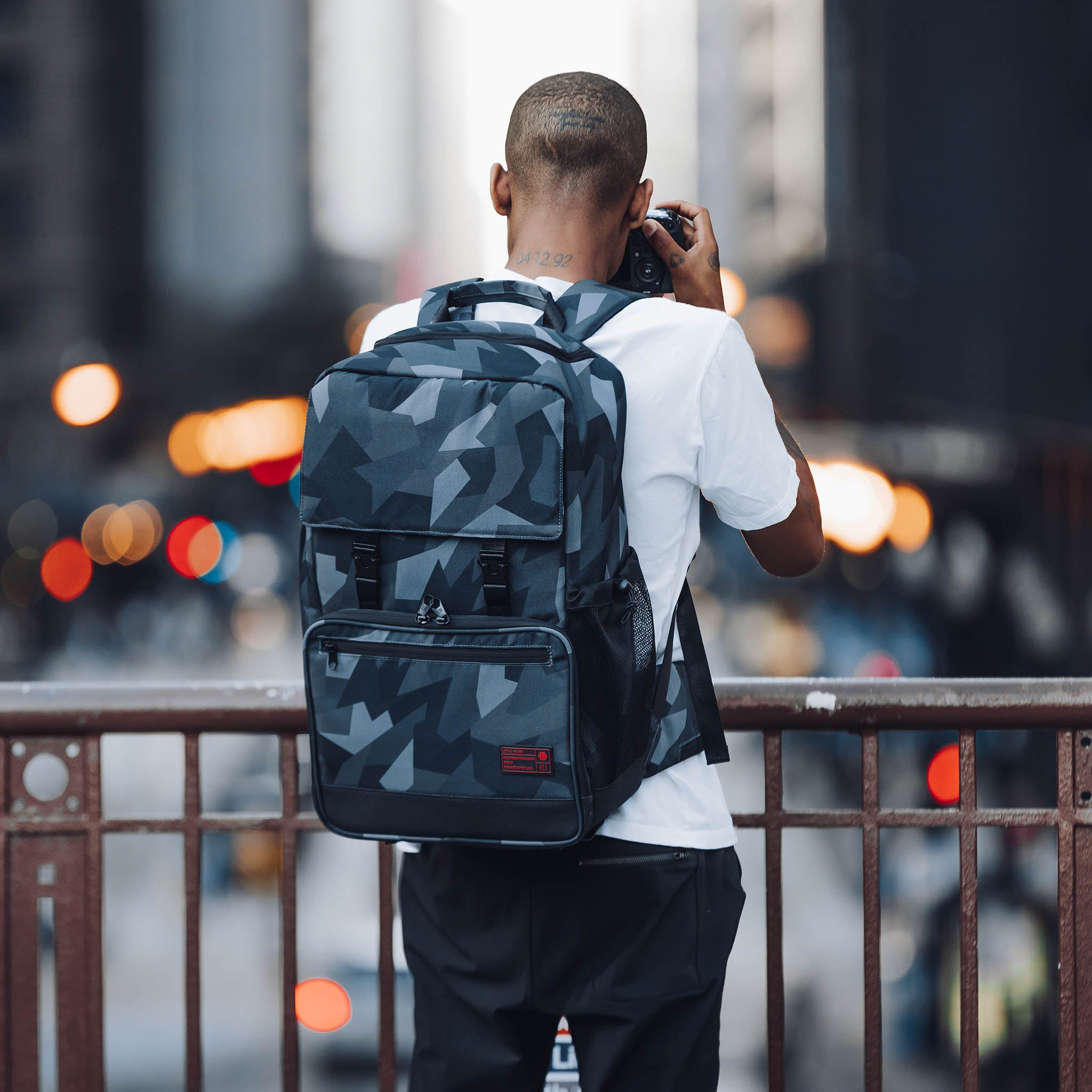 MONEY CAMO (RED) BACKPACK