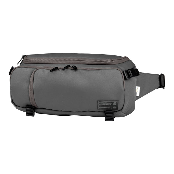 Compact Camera Bag with Waterproof Rain Cover , Belt Loop & Shoulder Strap  Sling - Camo Green